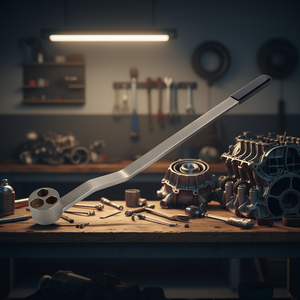 FG 192 FO7B เครื่องมือซ่อมรถยนต์ด้ามจับเหล็กพร้อมหัวรูสามรูสำหรับบำรุงรักษาเครื่องยนต์ - Product Image 3