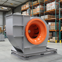 Ventilateur centrifuge industriel de type C, moteur AC, ODM personnalisable, faible bruit, élimination de la poussière, ventilation, construction, ferme, 50Hz 220V