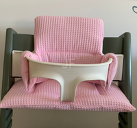 Housse de coussin pour chaise haute bébé pliable, personnalisée, en coton extra rembourré, écologique, lavable en machine, de haute qualité, pour soins infantiles