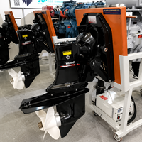 Système de propulsion marine YADAO ZT150A Stern Drive 115-160HP, rapport de transmission 1.55:1, inclinaison de 62 degrés pour yacht, bateau rapide, moteur in-bord