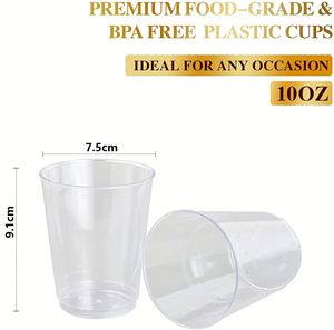 แก้วช็อตพลาสติก PS แบบใช้แล้วทิ้ง พิมพ์โลโก้ได้ สำหรับแบรนด์เครื่องดื่ม - Product Image 4