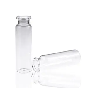 Alwsci 20ml Crimp Headspace Glass Vial Flat Bottom For GC-MS