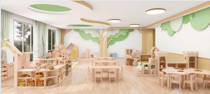 Libreria Organizzatore Multifunzionale Chiquitos in Legno Durevole a Forma di Albero 360 °   Sistema di Archiviazione <span class=keywords><strong>per</strong></span> Area Lettura di Biblioteche e Asili - Product Image 2