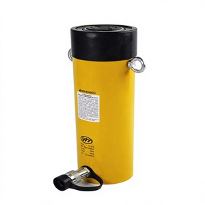 Vérin hydraulique à charge lourde RC-10010 100 tonnes, course de 260 mm, à simple effet, pour l'installation de composants, équivalent ENERPAC - Product Image 1