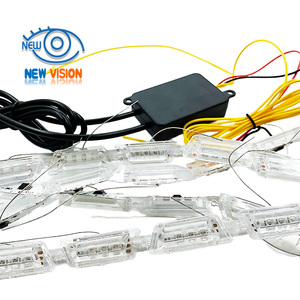 Luz LED Universal Impermeable para Coche, Tipo Ojo de Ángel, con Función de Luz Diurna y <span class=keywords><strong>Señal</strong></span> de Giro Secuencial - Product Image 5