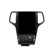 CARUPEZ Radio de Coche Android de 12.1 Pulgadas con GPS, Navegación, Cámara de Reversa y Android Auto para Jeep Grand Cherokee 2014-2022, Mantiene los Botones Originales