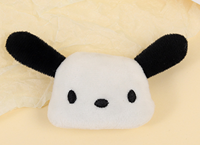 Porte-clés en peluche personnalisé en gros, chien Pacha de 10 cm, pendentif mignon, anime, peluche douce, unisexe, fête, rembourrage en coton PP, enfants