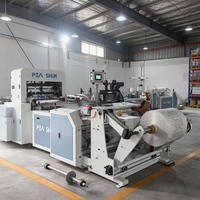 Industriële naai- en snijmachine voor de productielijn van gelamineerde ventielzakken