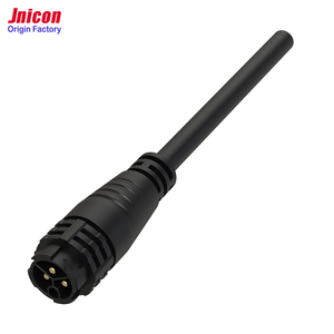 Connecteur d'alimentation étanche IP67 à <span class=keywords><strong>3</strong></span> broches, panneau M19, avec courant nominal de 15A, type DIN, connexion à vis, boîtier en nylon - Product Image 6