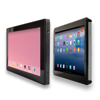 1 télécommande industrielle, écran LCD de contrôle industriel personnalisé de 13 pouces, profil en aluminium, ordinateur de bureau tout-en-un