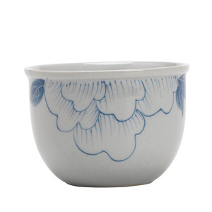 Hand Painted Ceramic Teacup <b>Large</b> Size Floral Design For Pu'er <b>Tea</b> Tasting Kung Fu <b>Tea</b> Set - Product Image 4