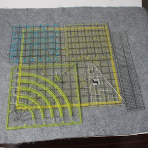 Custom Gedrukt Lasersnijden Acryl Plastic Heerser Voor Promotie En School