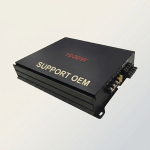 Amplificateur de voiture puissant 4 canaux <span class=keywords><strong>1000W</strong></span> max, système audio stéréo classe AB, prend en charge la personnalisation OEM/ODM, durable, GM-E004 - Product Image 1
