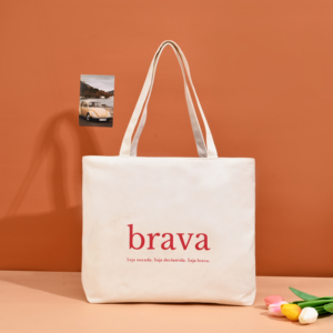 Bolso de hombro de lona de gran capacidad para mujer, diseño Simple con cinta, patrón de puntos, bolso de compras para la playa, bolso grande para mujer - Product Image 2