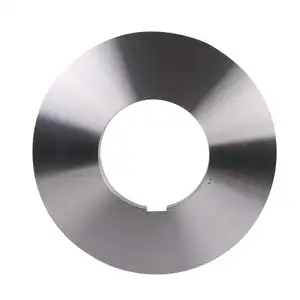 Hoja de corte de metal OEM y ODM de 165mm para corte longitudinal de papel de aluminio de alta precisión