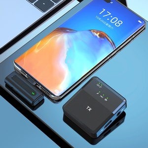 Micrófono Inalámbrico de Solapa SX8 con Reducción de Ruido para Podcasts en Vivo, Micrófono Lavalier para Vlogging, Cámara, Entrevistas y Grabaciones en Vivo - Product Image 3