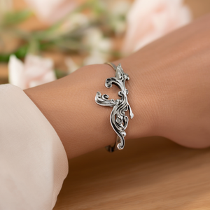 Pendientes de plata tibetana vintage con diseño de flor para mujer, joyería de moda chapada en plata antigua, accesorios para pendientes. - Product Image 2