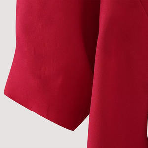 <span class=keywords><strong>ชุด</strong></span>เดรส<span class=keywords><strong>สั้น</strong></span><span class=keywords><strong>แขน</strong></span><span class=keywords><strong>สั้น</strong></span>สไตล์สูทประดับโบว์แฟชั่นใหม่ปี 2024 สำหรับ<span class=keywords><strong>ผู้หญิง</strong></span>จาก ZATRHMBM ดีไซน์แบบกระดุมสองแถวสไตล์เรโทร - Product Image 6