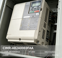 Variateur de fréquence vectoriel (VFD) CIMR-AB2A 18,5 kW 30 kW/37 kW/22 kW 69 A triphasé 220 V pour moteur AC, certifié CE