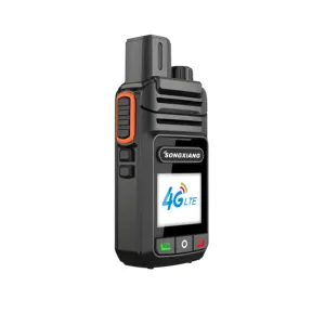 SONGXIANG 2023 Zello 4G LTE Radio WIFI GPS Android REAL PTT Walkie Talkie dengan kartu Sim 5000Km SX-RY2 jarak jauh