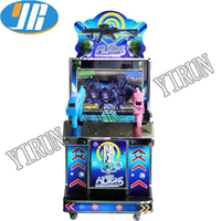 Machine de jeu d'arcade de tir au pistolet à monnayeur, thème Alien Extermination, pour parcs d'attractions intérieurs et lieux de divertissement