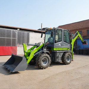 Prix d'usine Mini-chargeuse-pelleteuse 4x4 avec levage hydraulique, pour travaux agricoles et de terrassement, compatible tracteur - Product Image 5