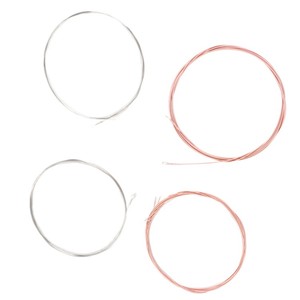 8 pezzi Set di corde mandolino assortimento parti di ricambio in acciaio inox accessori per giocatori - Product Image 3
