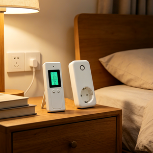 Nuevo Diseño de Termostato Inalámbrico Programable y Fácil de Usar, Enchufable, para Calefacción o Refrigeración del Hogar en la Sala de Estar - Product Image 4