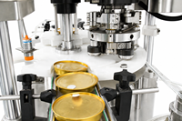 Machine automatique de mise en conserve pour aliments en conserve (30-75 boîtes/min) – Machine de remplissage et de sertissage pour boîtes de conserve de thon et autres aliments en conserve pour animaux de compagnie