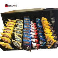 Distributeur Automatique de Snacks et Boissons avec Système de Paiement par Carte Bancaire ou Espèces