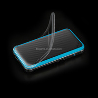 DOBE Factory pour la nouvelle manette de jeu 2DS LL XL, coque de protection transparente en TPU souple