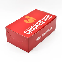 Boîte personnalisée à emporter de qualité alimentaire coréenne hot dog à emporter burger français restauration rapide papier poulet frit