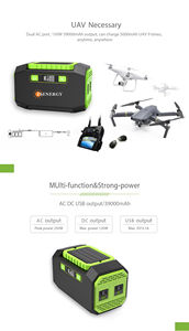 محطة طاقة محمولة ، مولد طاقة شمسية ببطارية Lifepo4 W - Product Image 4