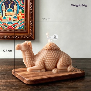 Vela aromática tallada con diseño de castillo y luna en relieve, para aromaterapia, decoración de mesa del hogar, regalo. - Product Image 6