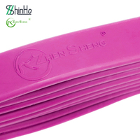 Zhensheng vente en gros élastiques élastiques personnalisés Fitness entraînement exercice Gym boucle en caoutchouc bandes de résistance aux hanches