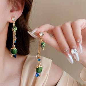 Серьги с кисточками - Product Image 1