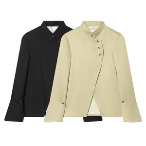 PB&ZA Nouvelle Collection Été – <span class=keywords><strong>Blazer</strong></span> Superposé Tendance à Col Montant pour Femme avec Bordure Décorative - 2710669 - Product Image 3