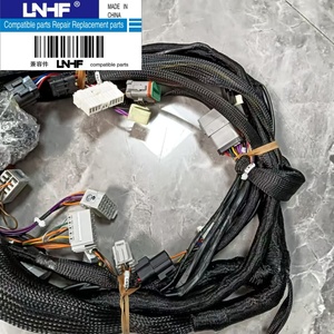 LNHF 21Q6-10405 Excavator Wiring Harness Three-<b>plug</b> High Quality Compatible Parts 220LC-9T 225LC-9T 21Q6-10405 for Hyundai - Product Image 5