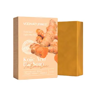 OEM Natural Kojic Acid Turmeric Soap For Skin Whitening Smooth Original Kojic Acid Soap