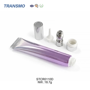 <b>Lip</b> Treatment Dispensing Pipe Attached Metal Dauber Tip Recyclable Plastic Cosmetic Hose For Solid <b>Lip</b> Balm Homemade Packing - Product Image 6