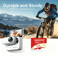Tarjeta Mini SD de Alta Velocidad al por Mayor, 4GB/8GB/64GB/128GB/256GB/512GB, Clase 10, U3, Tarjeta Flash TF para Cámara de Coche y Cámara de Acción