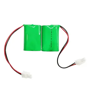 Factory Cheap rechargeable Ni-mh 2.4v 2100mah A size Battery NIMH Nickel metal hydride battery 2.4V 2200mAh