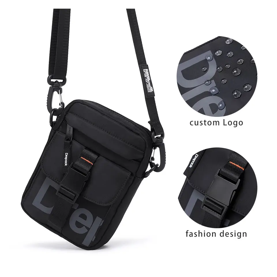 Unique student sport side shoulder bag custom fashionable small crossbody shoulder bags for men boys