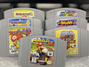 Cartouche de <span class=keywords><strong>jeu</strong></span> N64 pour console de <span class=keywords><strong>jeu</strong></span> Nintendo 64, version américaine NTSC, vidéo 16 bits, série complète - Product Image 5