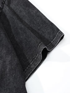 Camiseta Estampada para Hombre, Algodón de Alta Calidad, Estilo Urbano Informal, Camiseta con Estampado Personalizado de Gran Tamaño - Product Image 6