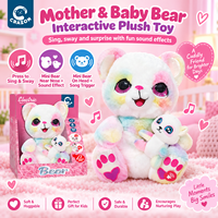 Jouets en peluche interactifs en forme d'ours, animaux en peluche électroniques, jouets doux pour bébés, pour les détaillants et les vendeurs en ligne, pour les tout-petits