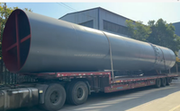 Nouveau Four Rotatif Industriel Compact Honeke 2.0*45m pour la Calcination du Ciment, du Clinker, du Chaux, la Torréfaction de Minerai d'Or et le Séchage des Boues avec Boîte de Vitesses