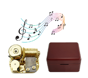 <span class=keywords><strong>Caja</strong></span> Musical <span class=keywords><strong>de</strong></span> Cuerda Sankyo Gold Bink's Sake <span class=keywords><strong>de</strong></span> 18 Notas con Mecanismo <span class=keywords><strong>de</strong></span> Relojería Estándar (Opción <span class=keywords><strong>de</strong></span> 200 Melodías) - Product Image 1