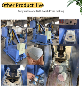 Presse hydraulique automatique PLC 100 tonnes pour bombes de bain et pastilles de douche, haute capacité 1500 pièces/heure - Product Image 6