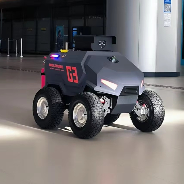 Best Sell VORAN Autonomous Security Patrol Robot Factory Price AI Intelligent Security Guard Robot for Property Safety